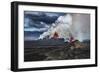 Volcano Eruption at the Holuhraun Fissure near Bardarbunga Volcano, Iceland-Arctic-Images-Framed Photographic Print