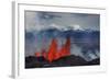 Volcano Eruption at the Holuhraun Fissure near Bardarbunga Volcano, Iceland-Arctic-Images-Framed Photographic Print