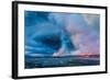 Volcano Eruption at the Holuhraun Fissure Near the Bardarbunga Volcano, Iceland-Ragnar Th Sigurdsson-Framed Photographic Print