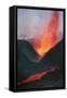 Volcano Eruption-Adrian Warren-Framed Stretched Canvas