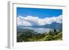 Volcano Gunung Batur Crater Lake, Bali, Indonesia, Southeast Asia, Asia-Michael Runkel-Framed Photographic Print