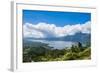 Volcano Gunung Batur Crater Lake, Bali, Indonesia, Southeast Asia, Asia-Michael Runkel-Framed Photographic Print