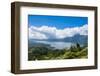 Volcano Gunung Batur Crater Lake, Bali, Indonesia, Southeast Asia, Asia-Michael Runkel-Framed Photographic Print