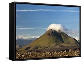 Volcano, Iceland-Adam Jones-Framed Stretched Canvas