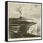 Volcano in Amsterdam Island, South Indian Ocean-null-Framed Stretched Canvas