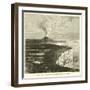 Volcano in Amsterdam Island, South Indian Ocean-null-Framed Giclee Print