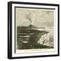 Volcano in Amsterdam Island, South Indian Ocean-null-Framed Giclee Print