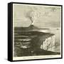 Volcano in Amsterdam Island, South Indian Ocean-null-Framed Stretched Canvas