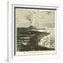 Volcano in Amsterdam Island, South Indian Ocean-null-Framed Giclee Print