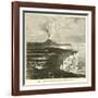 Volcano in Amsterdam Island, South Indian Ocean-null-Framed Giclee Print