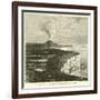 Volcano in Amsterdam Island, South Indian Ocean-null-Framed Premium Giclee Print