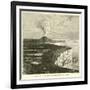 Volcano in Amsterdam Island, South Indian Ocean-null-Framed Premium Giclee Print