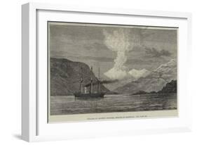 Volcano in Smyth's Channel, Straits of Magellan-null-Framed Giclee Print