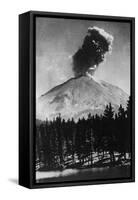 Volcano - Lassen Peak, USA-null-Framed Stretched Canvas