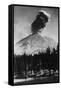 Volcano - Lassen Peak, USA-null-Framed Stretched Canvas