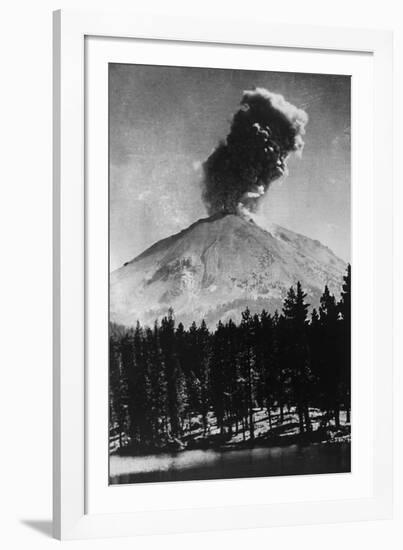 Volcano - Lassen Peak, USA-null-Framed Photographic Print