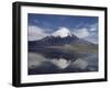 Volcano of Parinacola, Parque Nacional De Lauca, Chile-Anthony Waltham-Framed Photographic Print