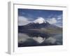 Volcano of Parinacola, Parque Nacional De Lauca, Chile-Anthony Waltham-Framed Photographic Print