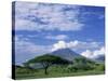 Volcano Ol Doinyo Lengai, the Masai's Holy Mountain, Tanzania, East Africa, Africa-Groenendijk Peter-Stretched Canvas