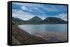 Volcano Tavurvur, Rabaul, East New Britain, Papua New Guinea, Pacific-Michael Runkel-Framed Stretched Canvas