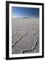 Volcano Tunupa on the Horizon of the Salar De Uyuni-Roberto Moiola-Framed Photographic Print