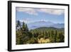 Volcano Villarrica and the Beautiful Landscape, Southern Chile, South America-Michael Runkel-Framed Photographic Print