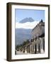 Volcano, Vulcan Agu and Colonial Architecture, Antigua, Guatemala, Central America-Wendy Connett-Framed Photographic Print