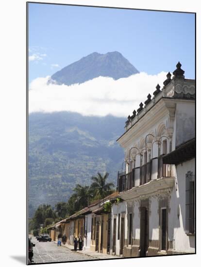 Volcano, Vulcan Agu and Colonial Architecture, Antigua, Guatemala, Central America-Wendy Connett-Mounted Photographic Print
