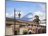 Volcano, Vulcan Agua and Colonial Architecture, Antigua, Guatemala-Wendy Connett-Mounted Photographic Print