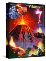 Volcano-Encyclopaedia Britannica-Stretched Canvas