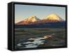 Volcanoes Bolivia's Sajama Nat Park, Northern Chile-Sergio Ballivian-Framed Stretched Canvas