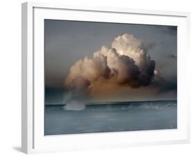 Volcanoes National Park, Hawaii: a Giant Sulfur Dioxide Gas Plume from Kilauea Volcano-Ian Shive-Framed Photographic Print