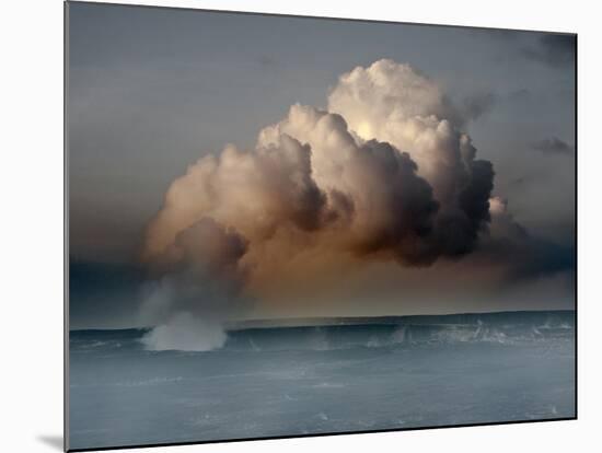 Volcanoes National Park, Hawaii: a Giant Sulfur Dioxide Gas Plume from Kilauea Volcano-Ian Shive-Mounted Photographic Print