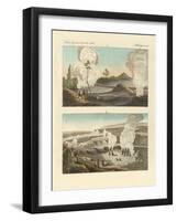 Volcanoes on the Island of Hawaii-null-Framed Giclee Print