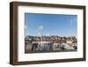 Volendam Harbour, North Holland Province, the Netherlands (Holland), Europe-Mark Doherty-Framed Photographic Print