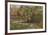 Volendam in May-Lucien Frank-Framed Giclee Print