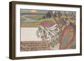 Volga Svyatoslavich-Ivan Yakovlevich Bilibin-Framed Giclee Print