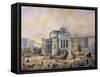 Volks Theater, Vienna-Johann Wilhelm Frey-Framed Stretched Canvas