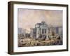 Volks Theater, Vienna-Johann Wilhelm Frey-Framed Giclee Print