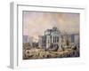 Volks Theater, Vienna-Johann Wilhelm Frey-Framed Giclee Print