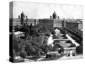 Volksgarten and Theseum, Vienna, Austria, 1893-John L Stoddard-Stretched Canvas