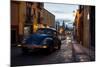 Volkswagen on Cobbled Street, San Miguel De Allende, Guanajuato, Mexico, North America-Ben Pipe-Mounted Photographic Print