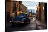 Volkswagen on Cobbled Street, San Miguel De Allende, Guanajuato, Mexico, North America-Ben Pipe-Stretched Canvas