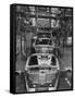 Volkswagen Plant Assembly Line-James Whitmore-Framed Stretched Canvas