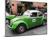 Volkswagen Taxi Cab, Mexico City, Mexico, North America-Wendy Connett-Mounted Photographic Print