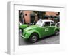 Volkswagen Taxi Cab, Mexico City, Mexico, North America-Wendy Connett-Framed Photographic Print