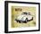 Volkswagen vw beetle-Lembayung senja studio-Framed Giclee Print