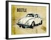 Volkswagen vw beetle-Lembayung senja studio-Framed Giclee Print
