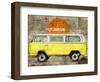 volkswagen vw combi yellow-Lembayung senja studio-Framed Giclee Print