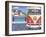 Volkswagon Sea View-Peter Adderley-Framed Art Print